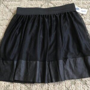 Black mini-skirt, size M, NWT